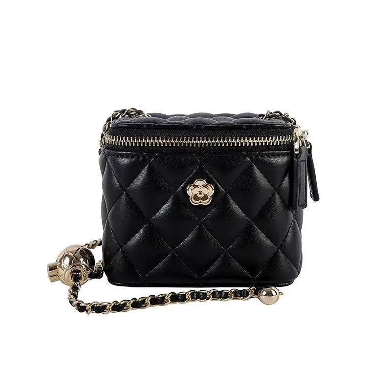 Camélisse  – Mini Box Bag con Cadena Elegante