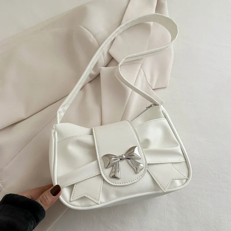 Rosélia – Diseño con Lazo Elegante en Cuero PU Premium