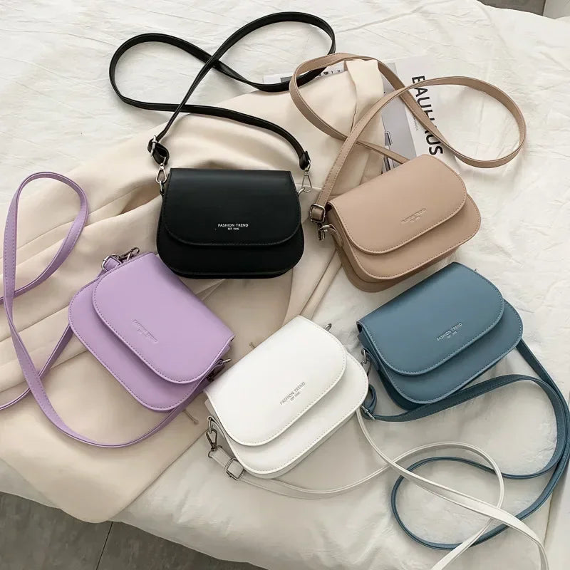 Évanna – Saddle Bag de Cuero PU con Diseño Elegante
