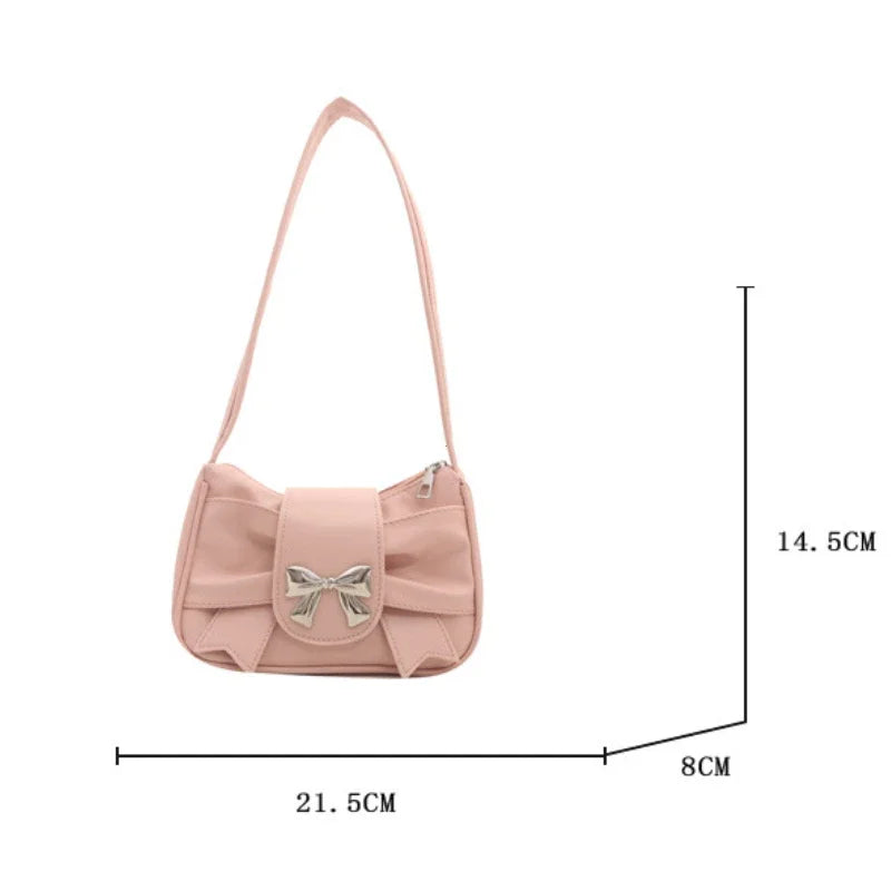 Rosélia – Diseño con Lazo Elegante en Cuero PU Premium