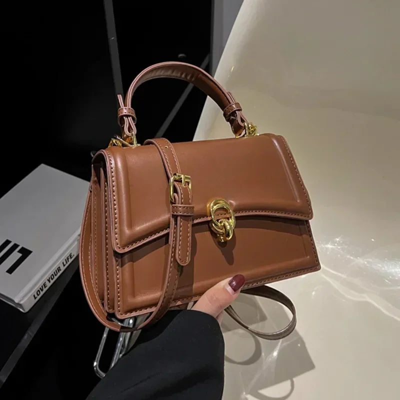 Montéline – Satchel Vintage de Cuero PU Premium