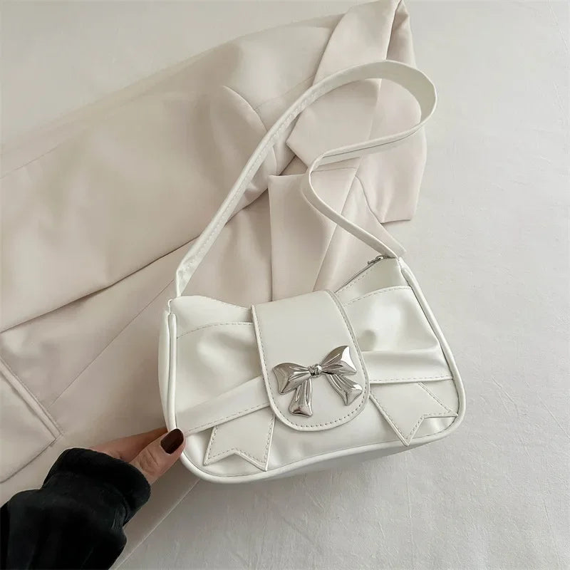 Rosélia – Diseño con Lazo Elegante en Cuero PU Premium